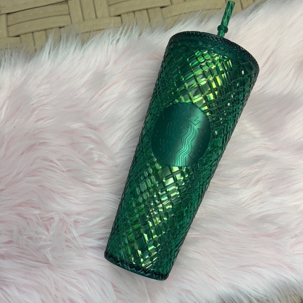 Starbucks Emerald Textured Tumbler Christmas Edition